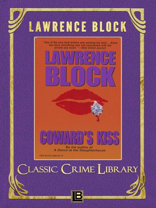 Title details for Coward's Kiss by Lawrence Block - Available
